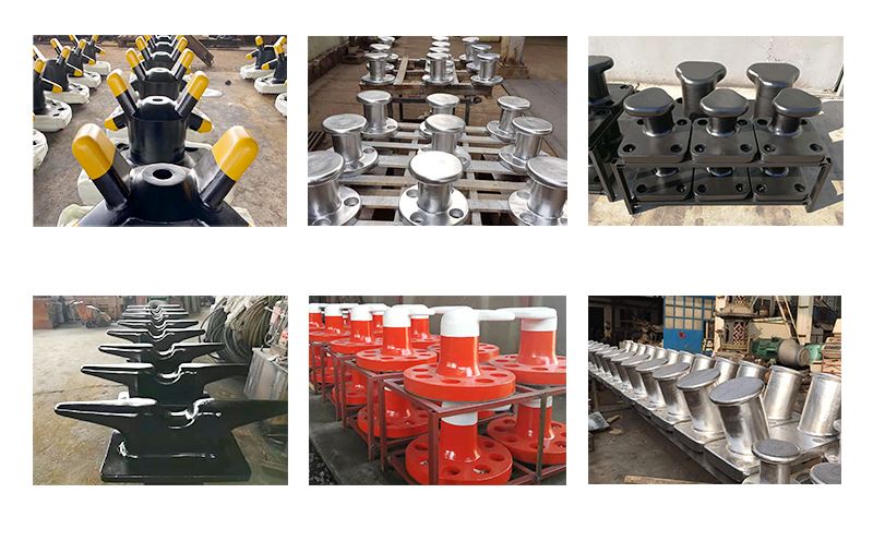 Single Bitt Mooring Bollards kidney pillar type
